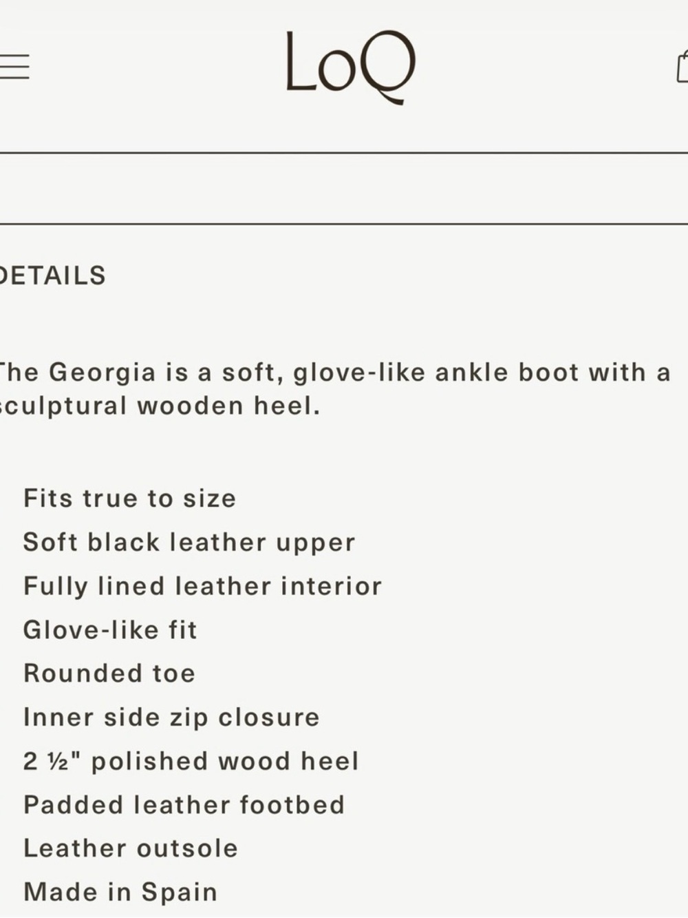 LOQ Georgia Boot - Picture 8 of 8